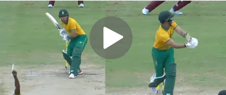 [Watch] Fired Up Shamar Joseph Scares South African Batter With Sheer Pace